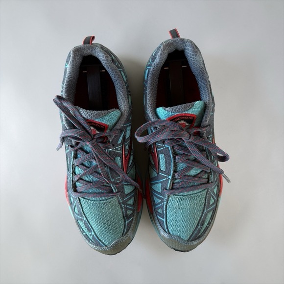 Brooks Cascadia Women's Size 7 Blue Running Shoes Sneakers Trail Hiking - Picture 3 of 7